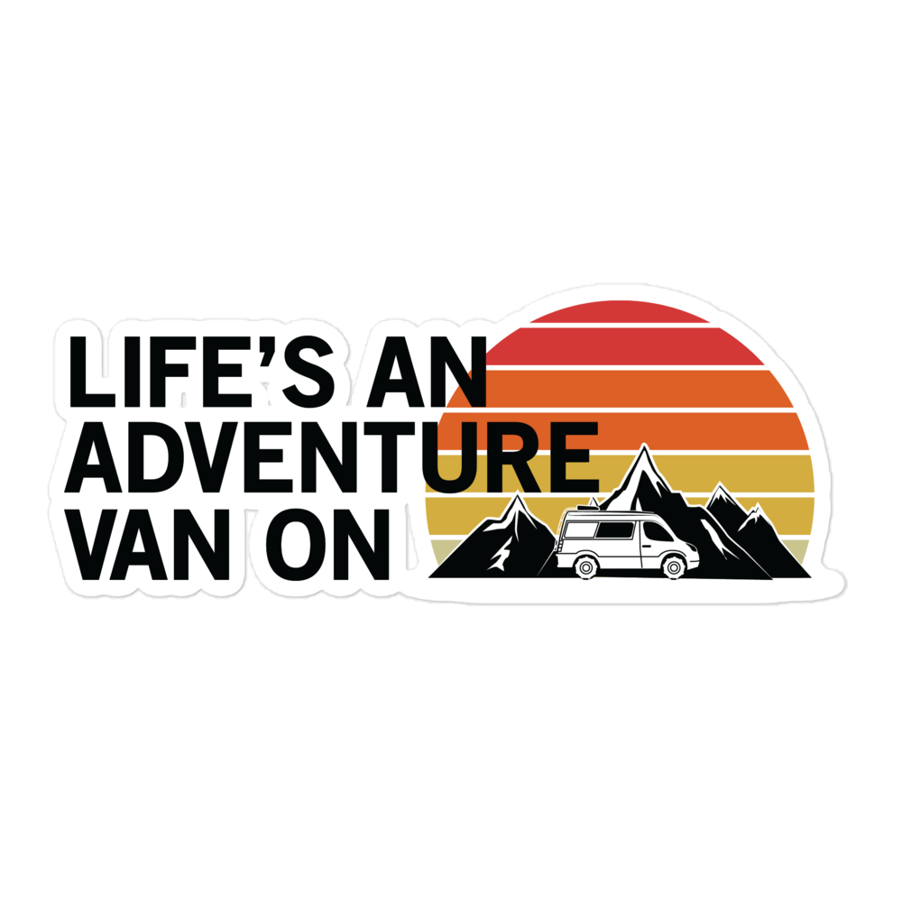 Life's An Adventure Stickers
