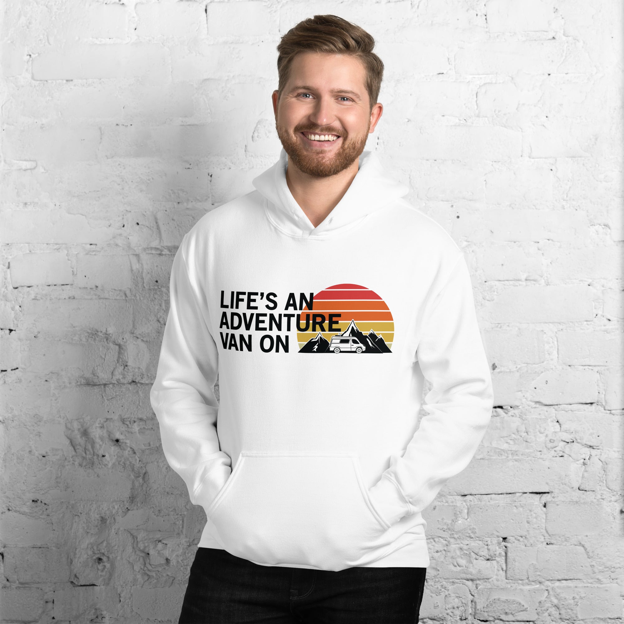 Life's An Adventure Unisex Hoodie (Light Style)